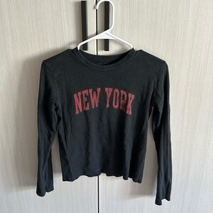 Brandy Melville New York long sleeve shirt